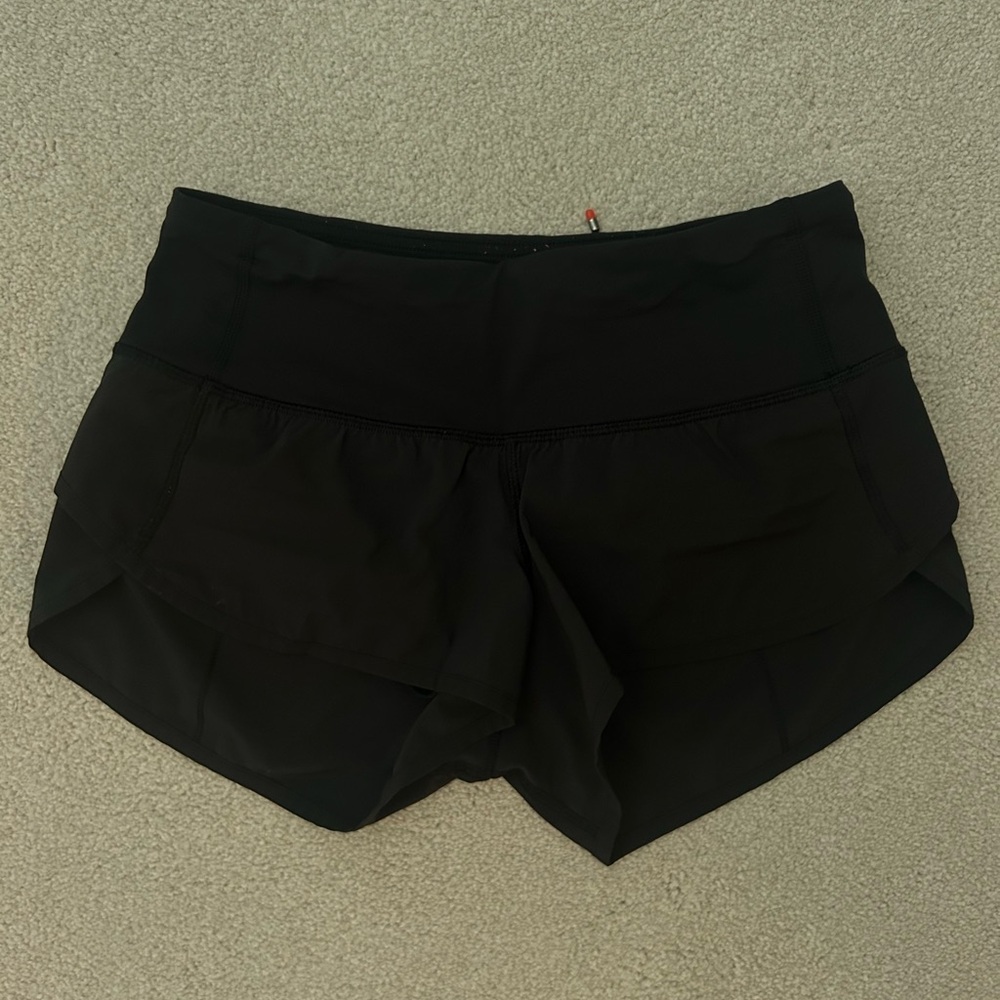 Lululemon Athletica Black Athletic Shorts